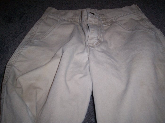 Boy's Wrangler Carperter Khaki jeans size 10