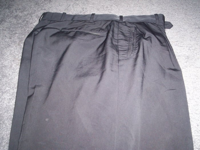 Men's Black Pronti Italian Dress Slacks size 34