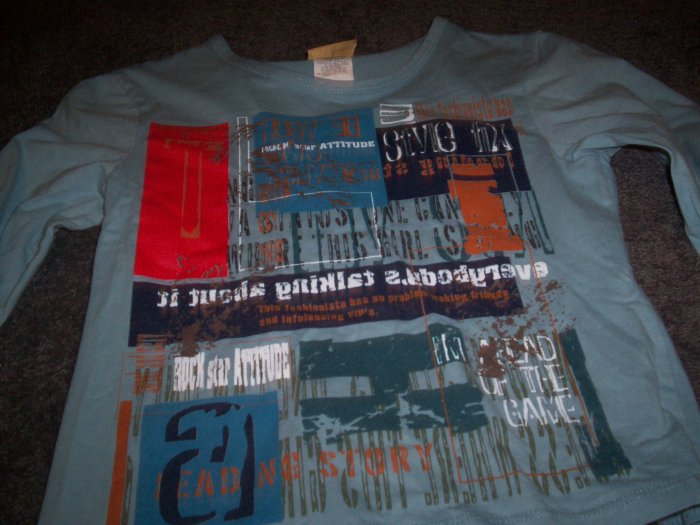 Girl's Thalia Sodi Tee-Shirt Blue size 10/12