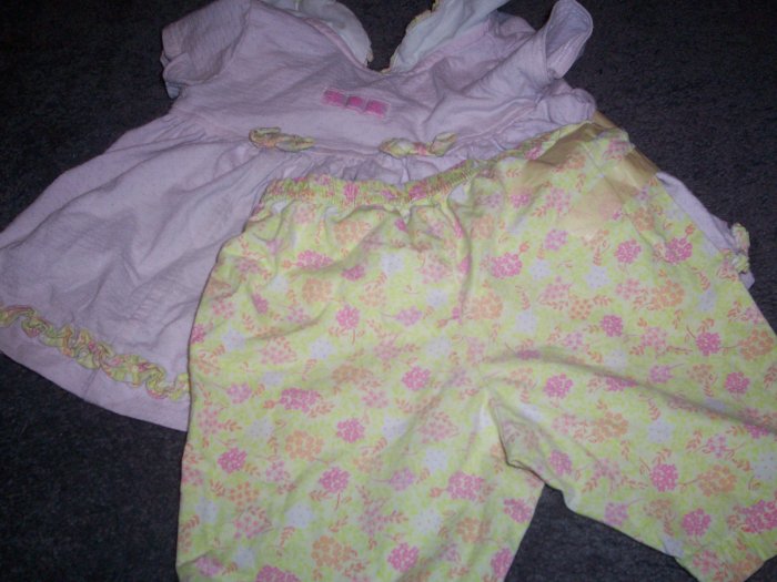 Baby A little Angle Two Piece Outfit size 12 m
