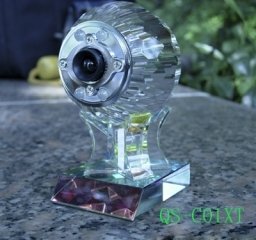 Crystal Webcam With Built In Light