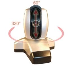 IP Surveillance Camera with Angle Control and USB Webcam Server