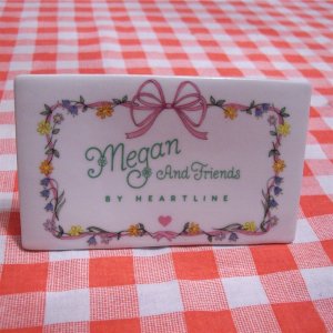 Megan and Friends by Heartline Store Display Sign Figurine
