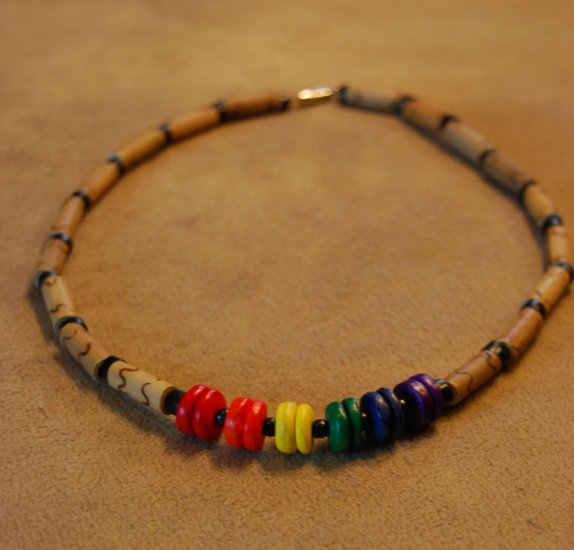 18" Rainbow Choker