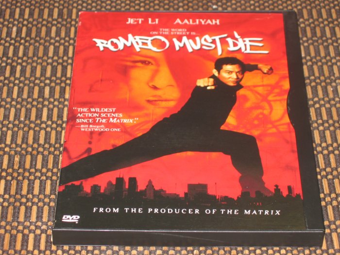 Romeo Must Die DVD Jet Li & Aaliyah Mint!
