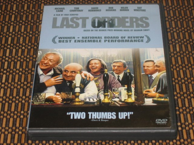 Last Orders DVD Bob Hoskins Mint!