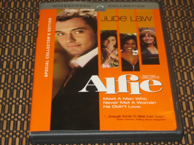 Alfie DVD Jude Law & Marisa Tomei Mint!