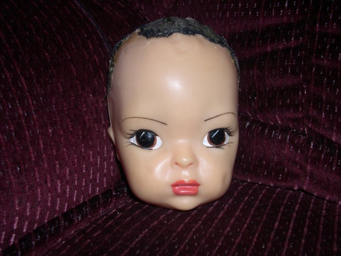 Terri Lee bald head for 16" hard plastic doll 1950's