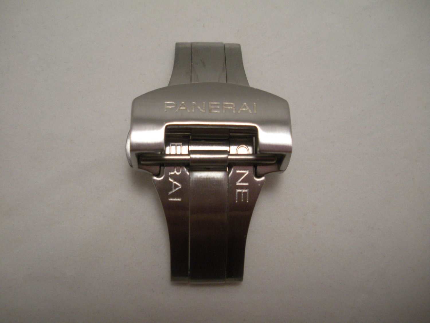 NEW Brushed Stainless Deployment Buckle Clasp for PANERAI