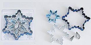 Snowflake Color Set - 5 Pieces, L1885