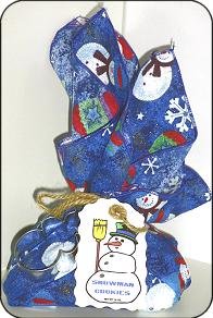 Snowman Cookies Mix~Bandana Gift Set