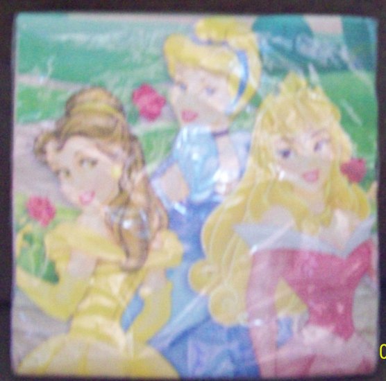 Package of (16) Disney Princess Party Lunch Napkins.