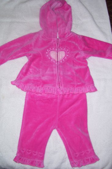 2pc Hooded "Velvety" Outfit