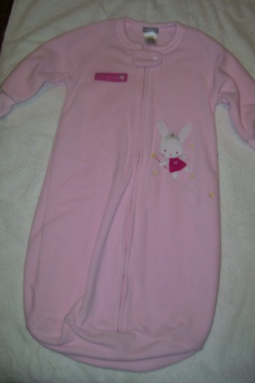Light Pink Fleece Sleep Sack