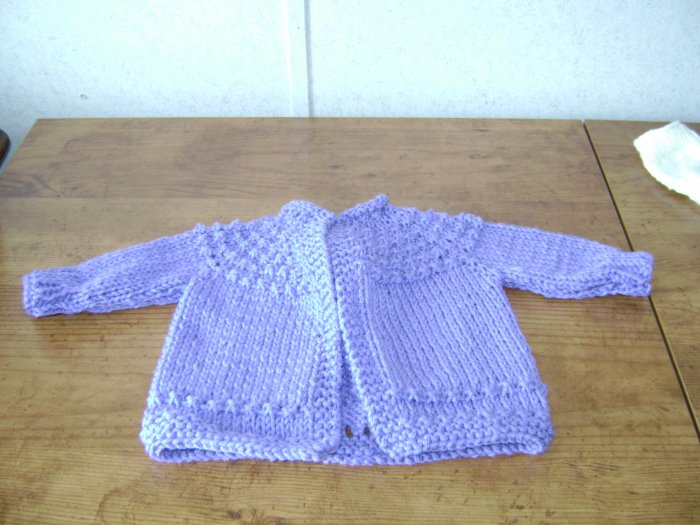 Knitted Baby Sweater