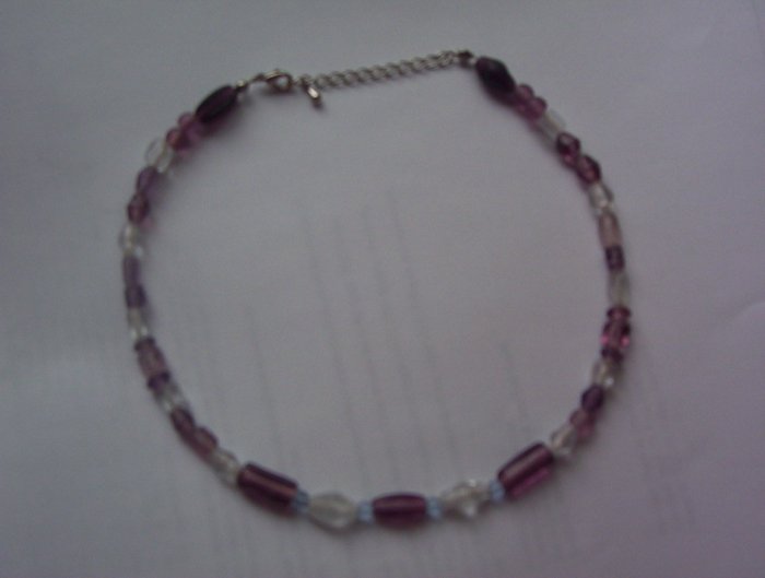 Mauve And White