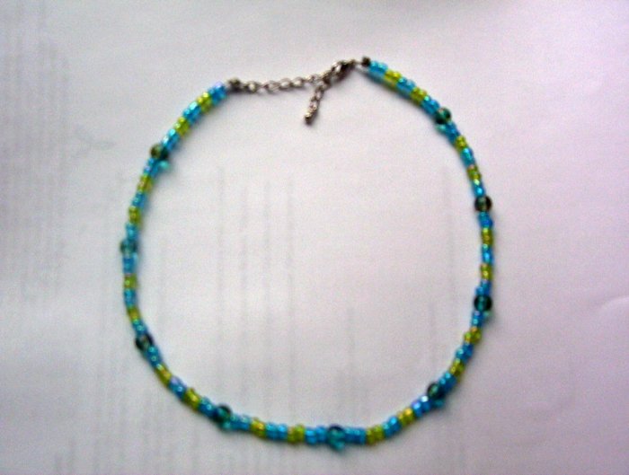 Turquoise and Green