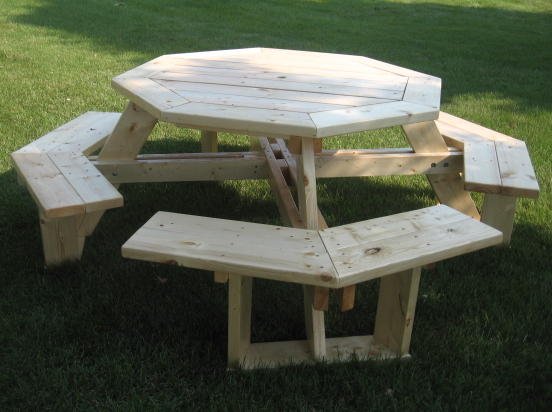 Hex Picknic table
