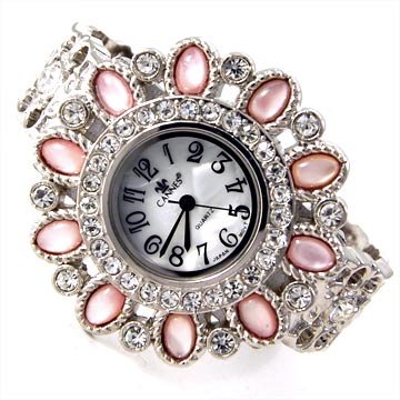 Semi-Precious Stone Watch Cuff