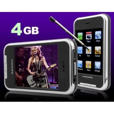 Touch Screen 4GB 2.8-Inch TFT MP4/MP3 Movie Music Personal Media Player