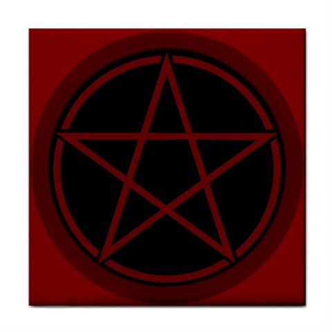 Red Pentacle Alter Tile (#RPT91)