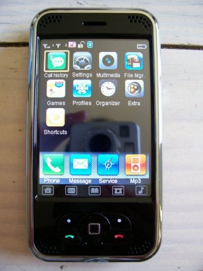 UNLOCKED TOUCH SCREEN PDA CELL PHONE QUADBAND DUAL SIM P168C