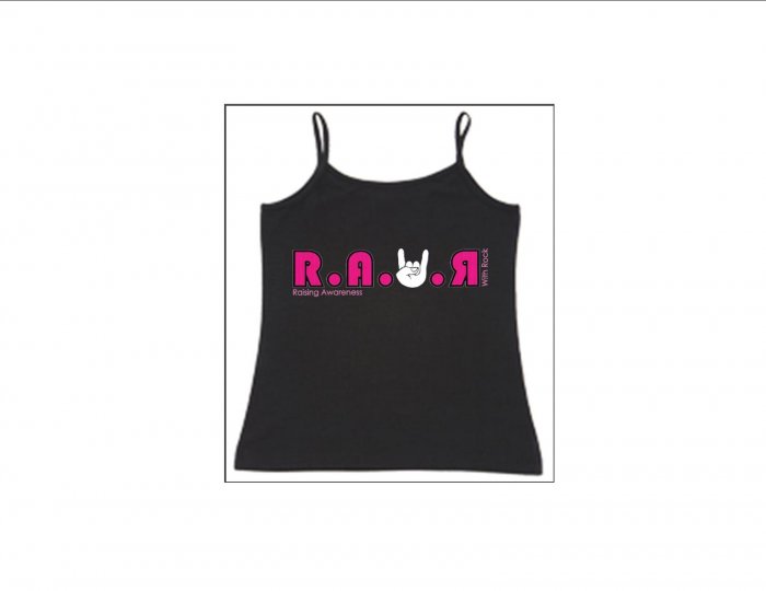 Womens Thin Strapped Tank - Pink