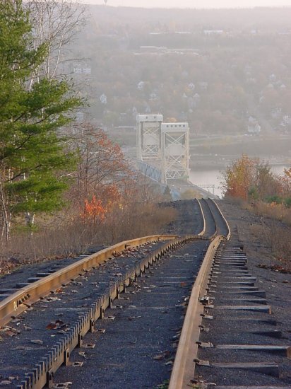 Houghton Michigan Bridge***New Tram