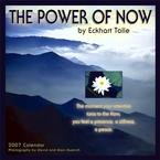 THE POWER OF NOW 2007 WALL CALENDAR