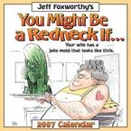 JEFF FOXWORTHY YOU MIGHT BE A REDNECK IF 2007 DESK CALENDAR-FREE SHIPPING!