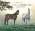 HORSES IN THE MIST 2007 WALL CALENDAR-ORDER 2 OF THIS ITEM FOR FREE SHIPPING!