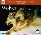 WOLVES WWF 2007 DELUXE WALL CALENDAR-ORDER 2 OF THIS ITEM FOR FREE SHIPPING!