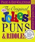 365 DAYS OF JOKES PUNS & RIDDLES PAGE A DAY 2007 DESK CALENDAR-FREE SHIPPING!