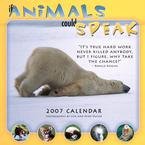 IF ANIMALS COULD SPEAK 2007 WALL CALENDAR