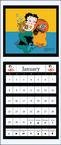 BETTY BOOP PERPETUAL WALL CALENDAR
