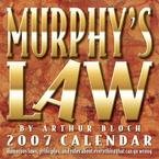 MURPHY'S LAW 2007 DESK CALENDAR