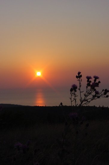 Copper Harbor Michigan Sunset--#3