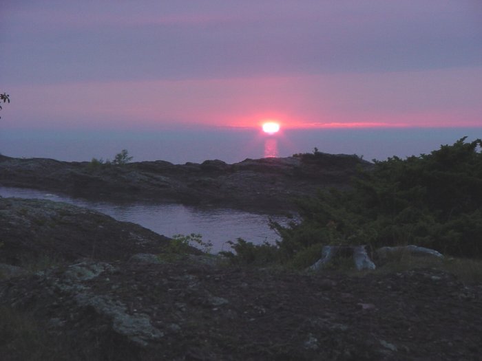 Keweenaw Upper Michigan Sunset---#1