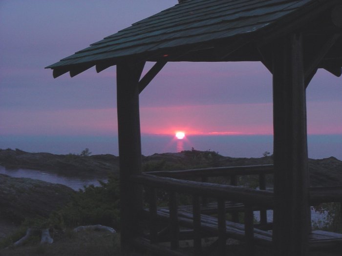 Keweenaw Upper Michigan Sunset---#2