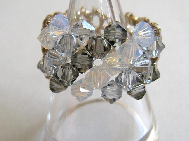 Swarovski Crystal Beads Simple Ring