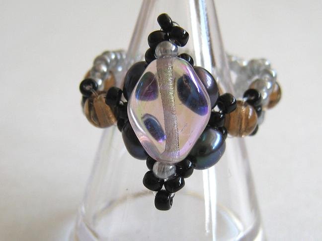 Beautiful Twisted Beads Ring
