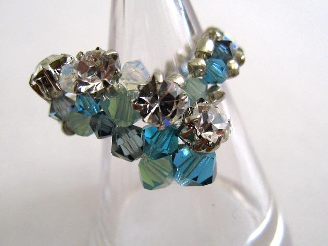 Swarovski & Cubic zirconia Unique Ring