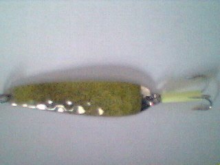 Chartreuse with Splatter Purple