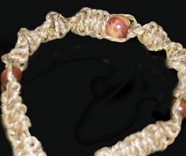 Spiral HEMP Bracelet