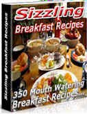 350 Sizzling Breakfast Recipes eBook FREE Shipping