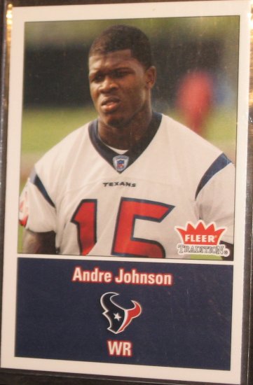 2003 Fleer Tradition Andre Johnson #277 Rookie