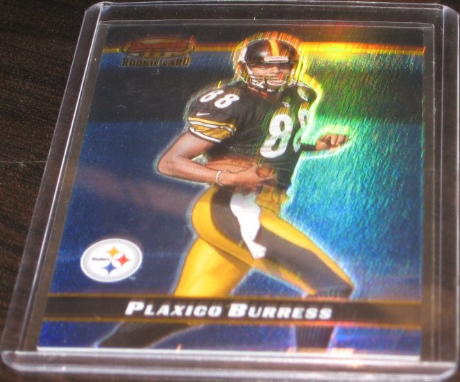 2000 Bowman's Best Chrome Plaxico Burress #115 Rookie Serial 0987/1499