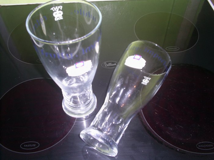 pint glasses