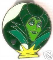 Maleficent Crystal Ball Hidden Mickey - Disney Pin