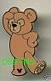 Disney Teddy Bear #2 thinking Hidden Mickey pin